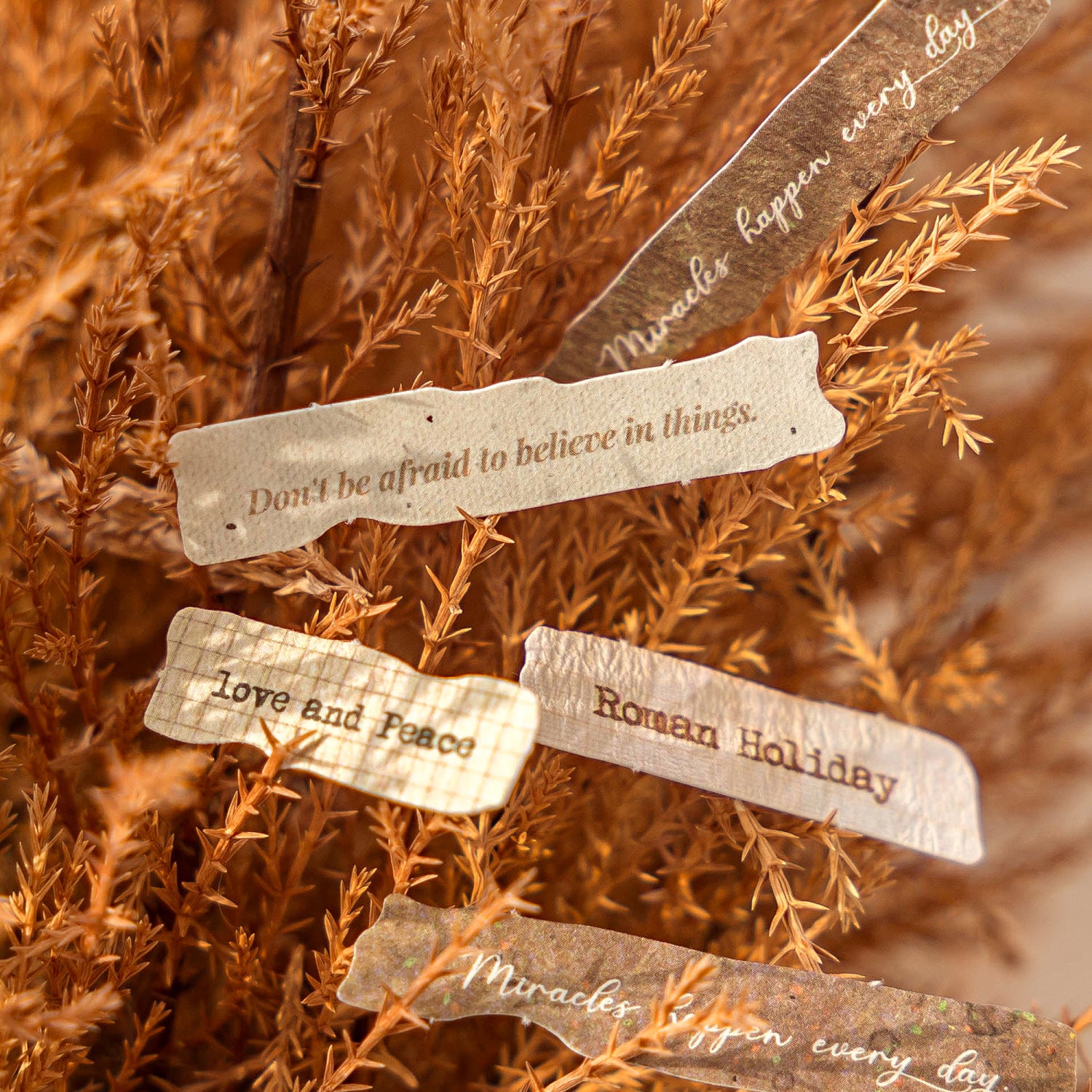 Vintage English Label Sticker, 6 Options - ViktaShop