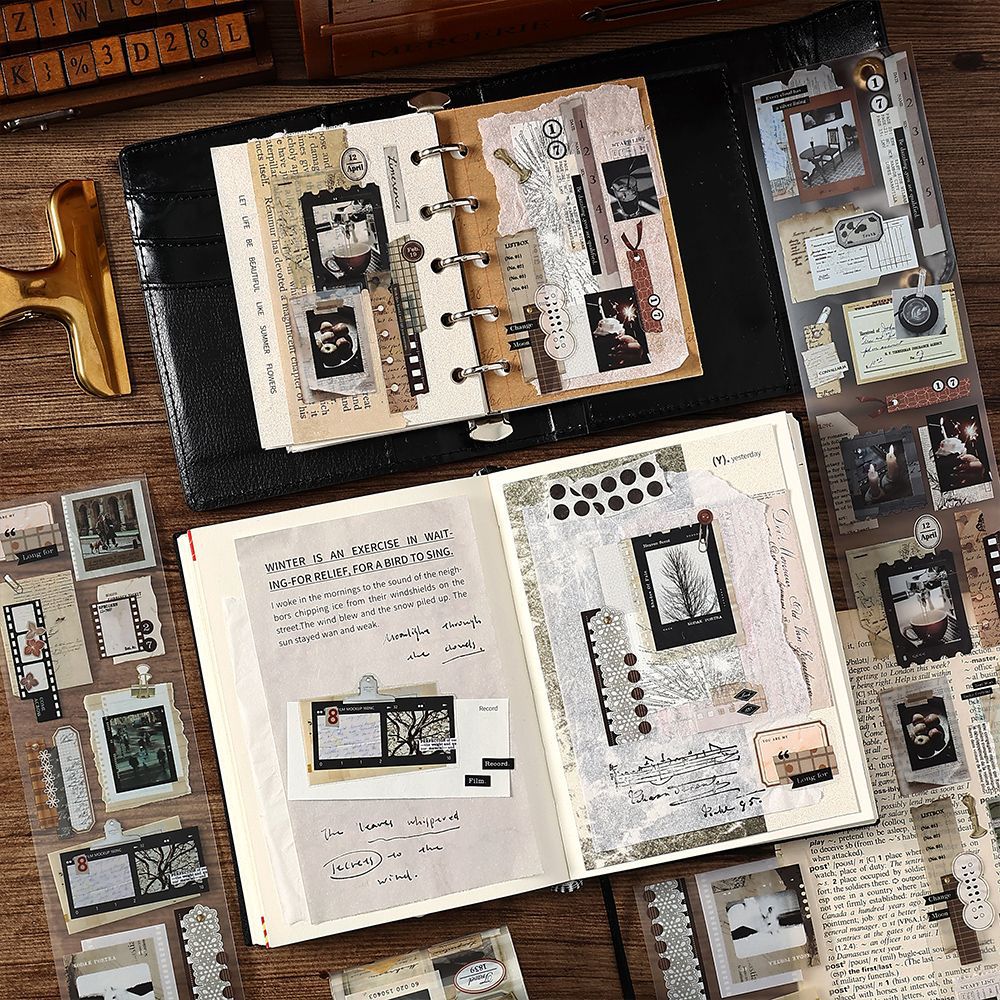 Fog PET Tape – Image Poetry Series, 2m - ViktaShop