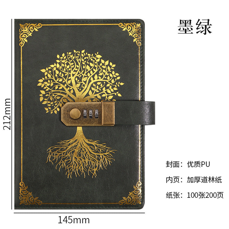 A5 Retro Notebook Gift Set – Business Office Journal - ViktaShop