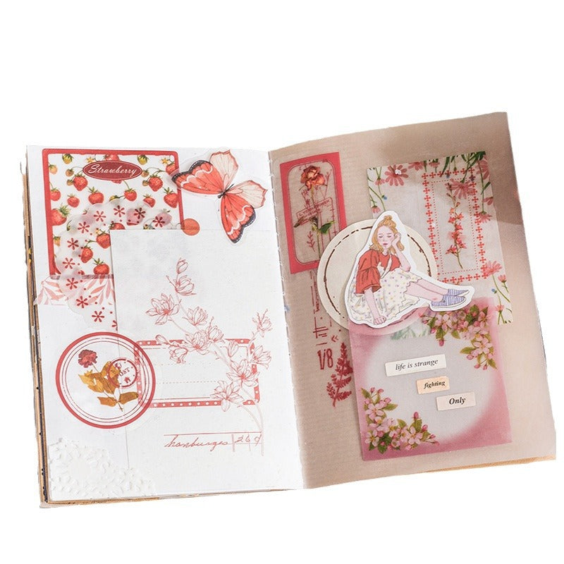 Fog Flower Series, PET Sticker Pack, Plant Theme, 30 Pcs - ViktaShop