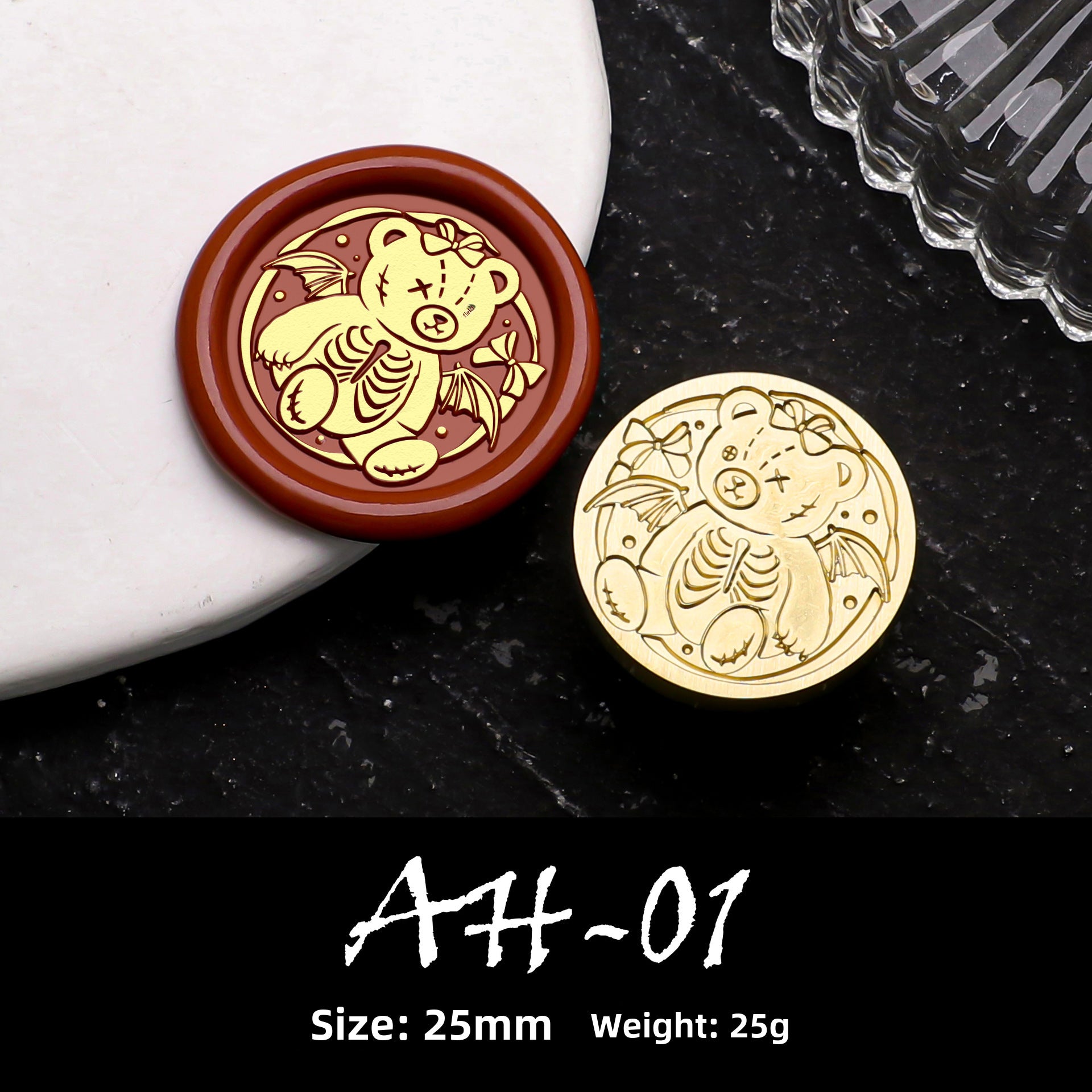 European Color Dark Series Fire Paint Wax Seal Collection - ViktaShop