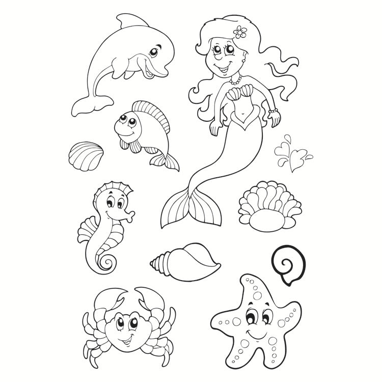 Transparent Silicone Creative Stamp – PVC DIY Seal for Journals & Crafts - ViktaShop