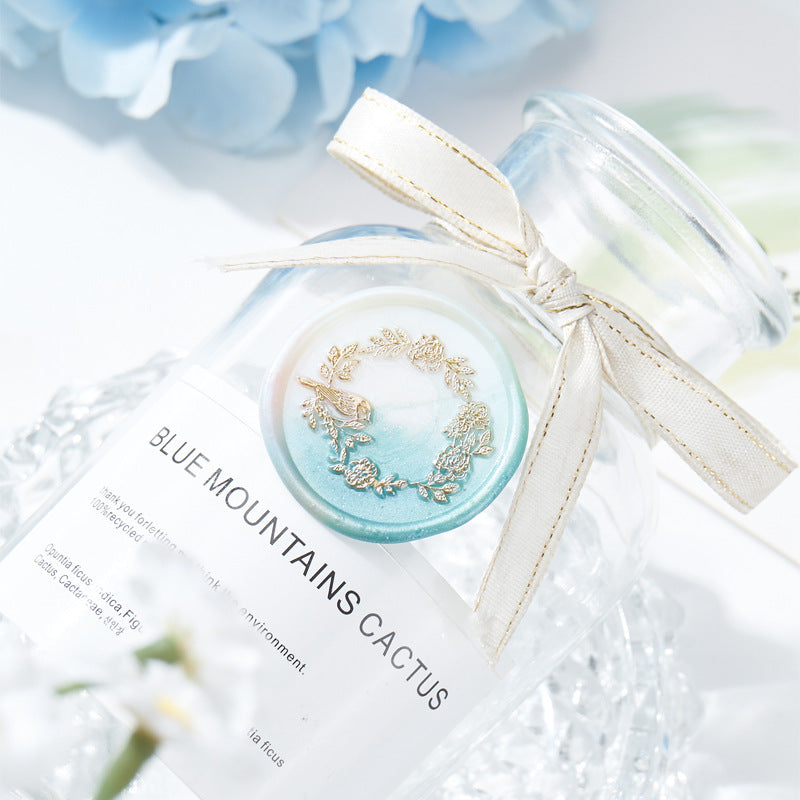 Flower & Bird Series Wax Seal Stamp – Copper Head Design - ViktaShop