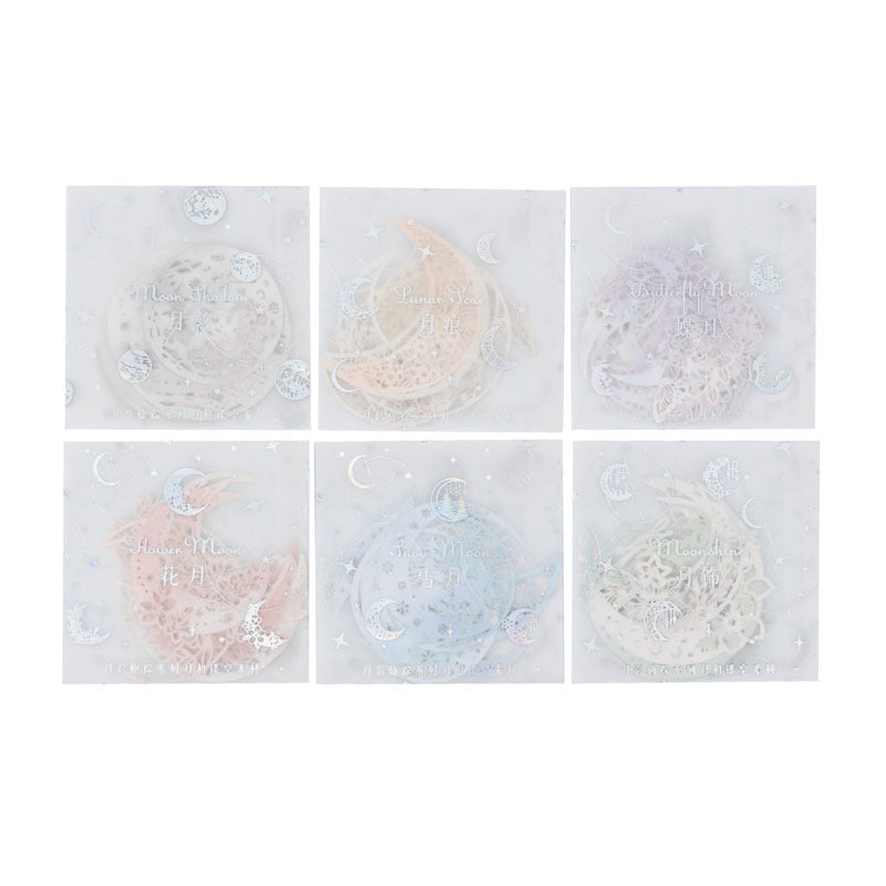 Moon Wizard Hollow Paper Pack – Moon Phase Series, 6 Options - ViktaShop