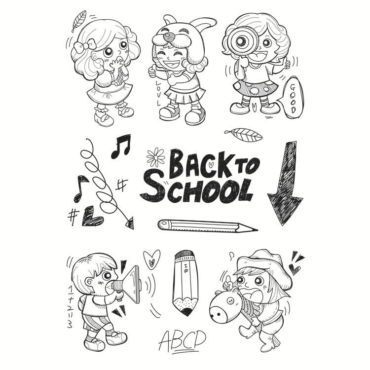 Transparent Silicone Creative Stamp – PVC DIY Seal for Journals & Crafts - ViktaShop