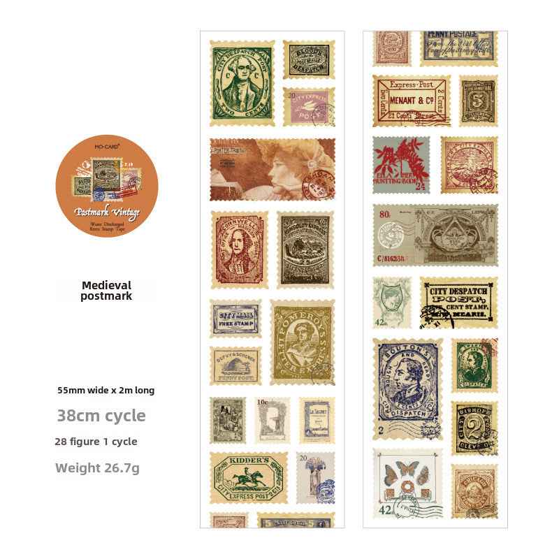 Transparent Self-Adhesive Sealing Tape for Scrapbooking