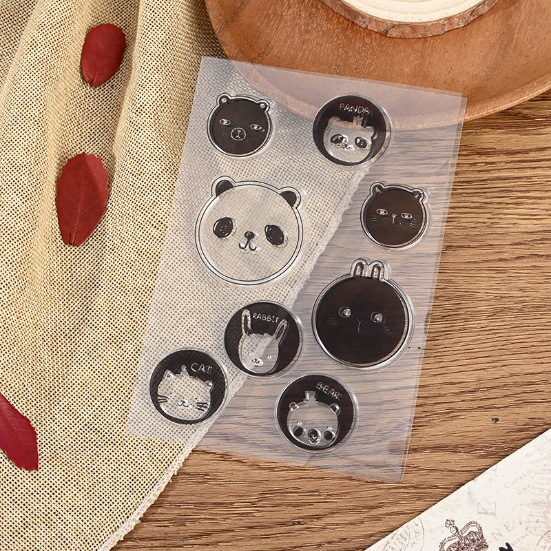 Transparent Silicone Seal – Stamp Set for Journals & DIY, 7 Options - ViktaShop