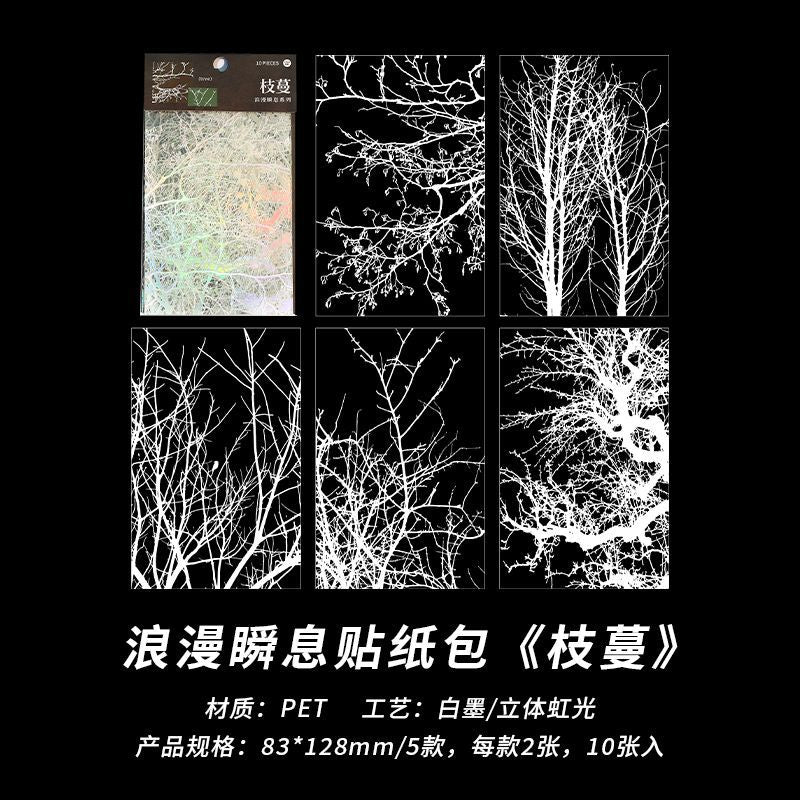 Romantic Instant Series Fireworks Theme Stickers - 4 Options - ViktaShop