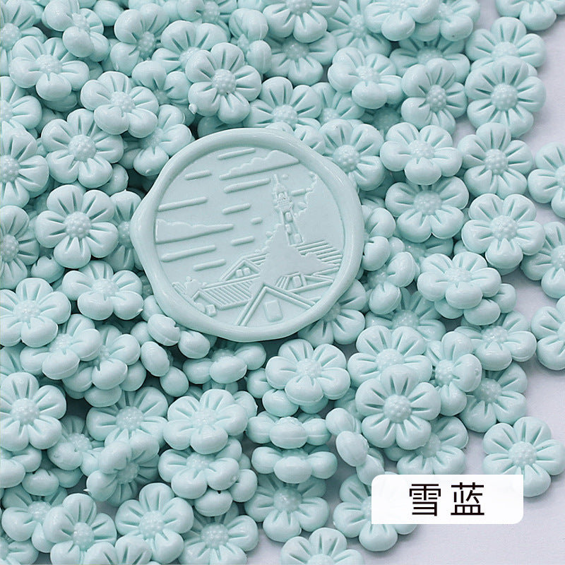 Flower-Shaped Fire Paint Wax Grain Seal - ViktaShop