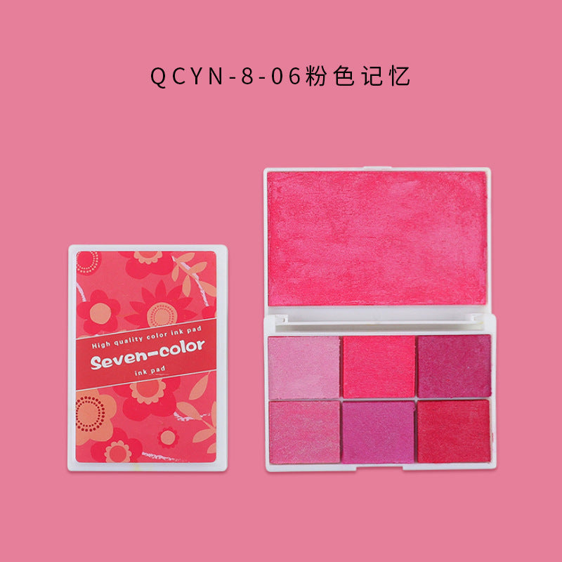 Boxed Water-Based Inkpad Set - Colorful for Kids’ Crafts - ViktaShop