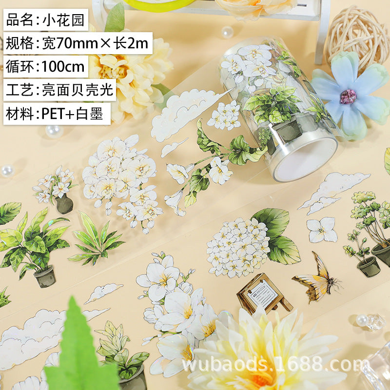 Animal PET Tape Set - Landscape Character Stickers, 2m - ViktaShop