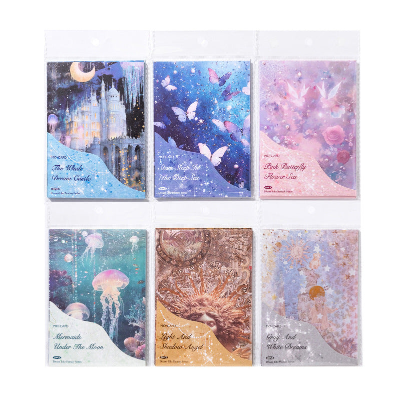 Dreamlike Fantastic Kraft Paper - Light Retro Series, 6 Options - ViktaShop