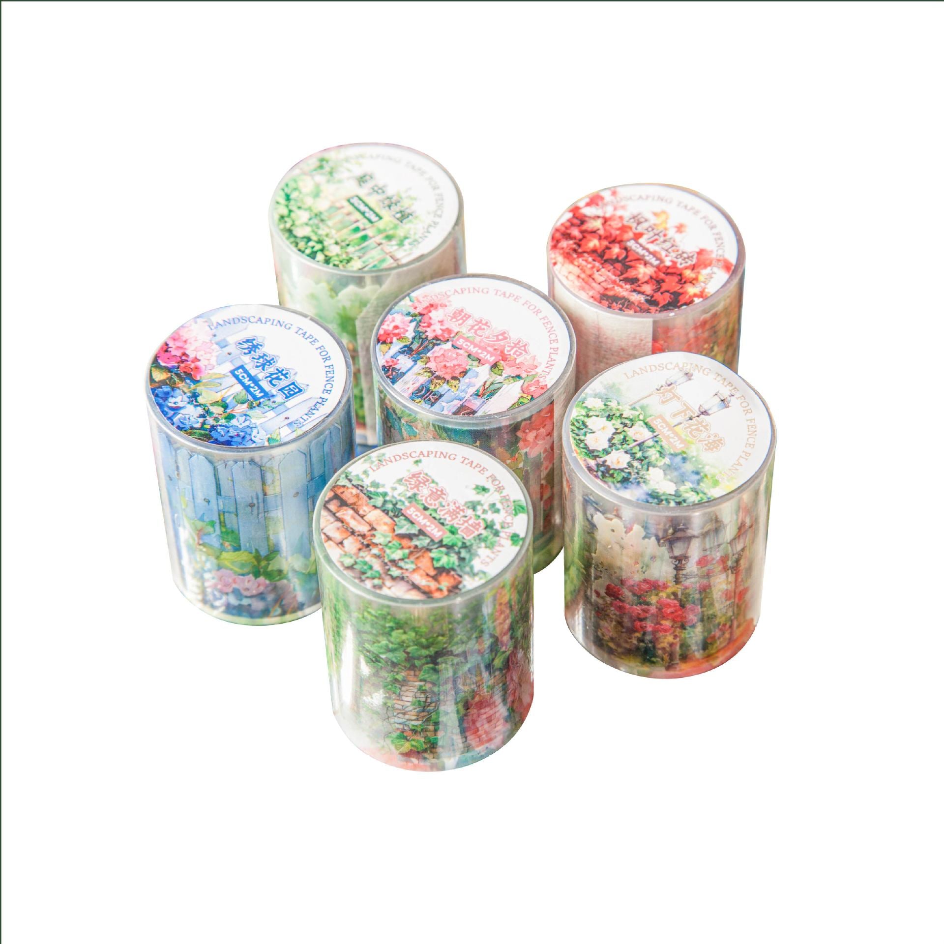 Fence Plant – PET Tape, Plant Theme Landscape, 2m - ViktaShop