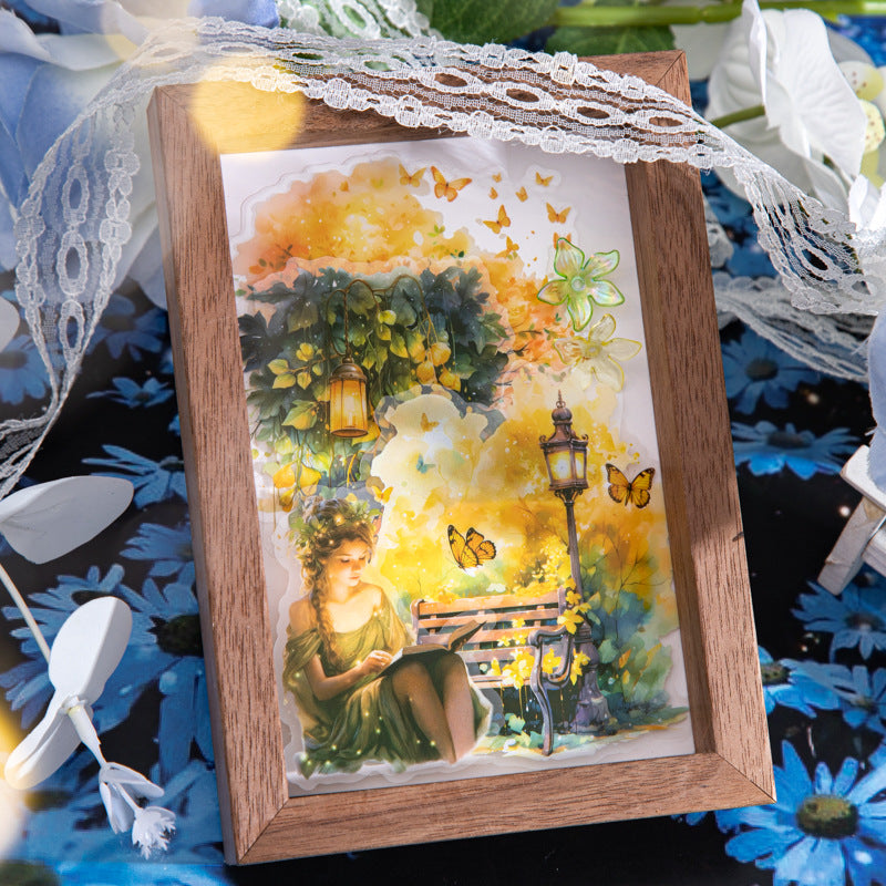 PET Sticker Pack – Magic Character Scene Stickers, 20 Pcs - ViktaShop