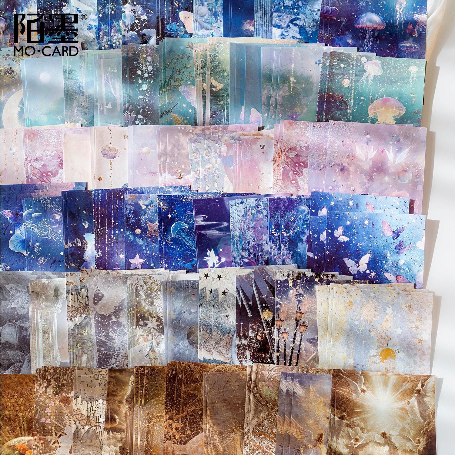 Dreamlike Fantastic Kraft Paper - Light Retro Series, 6 Options - ViktaShop