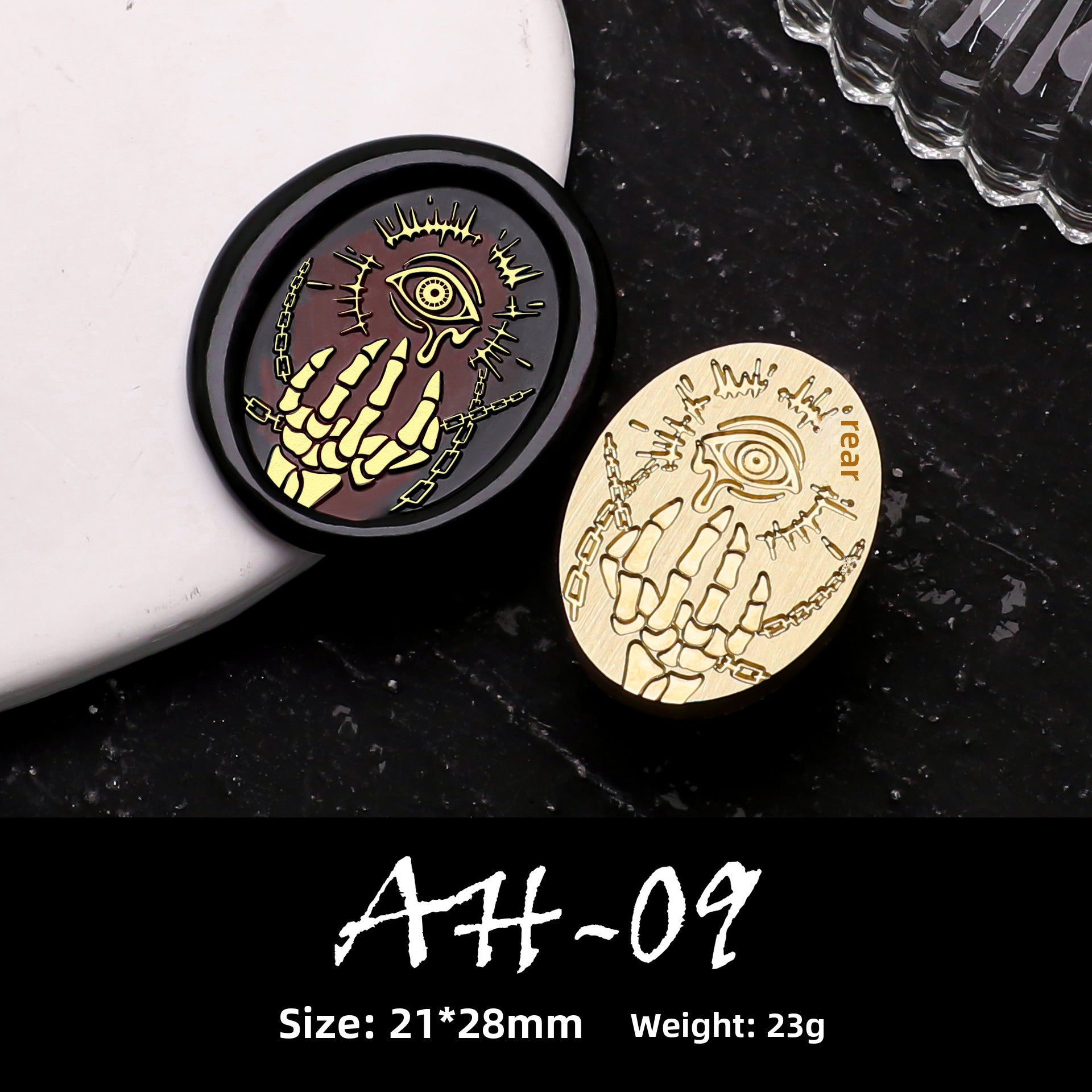 European Color Dark Series Fire Paint Wax Seal Collection - ViktaShop