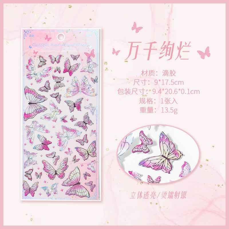 Brilliant Butterfly Series Stickers
