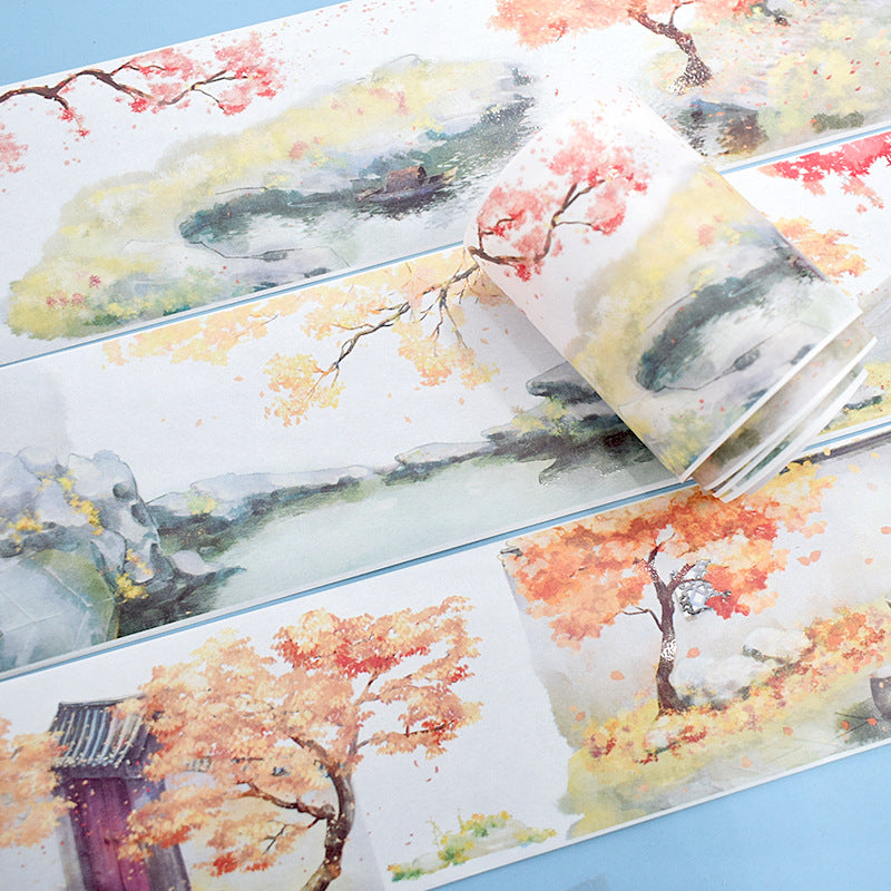 Antique Landscape Building Tape - Special Oil & Paper - 2m - ViktaShop