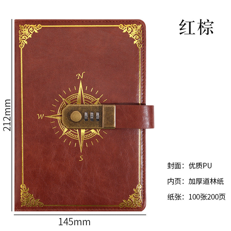 A5 Retro Notebook Gift Set – Business Office Journal - ViktaShop