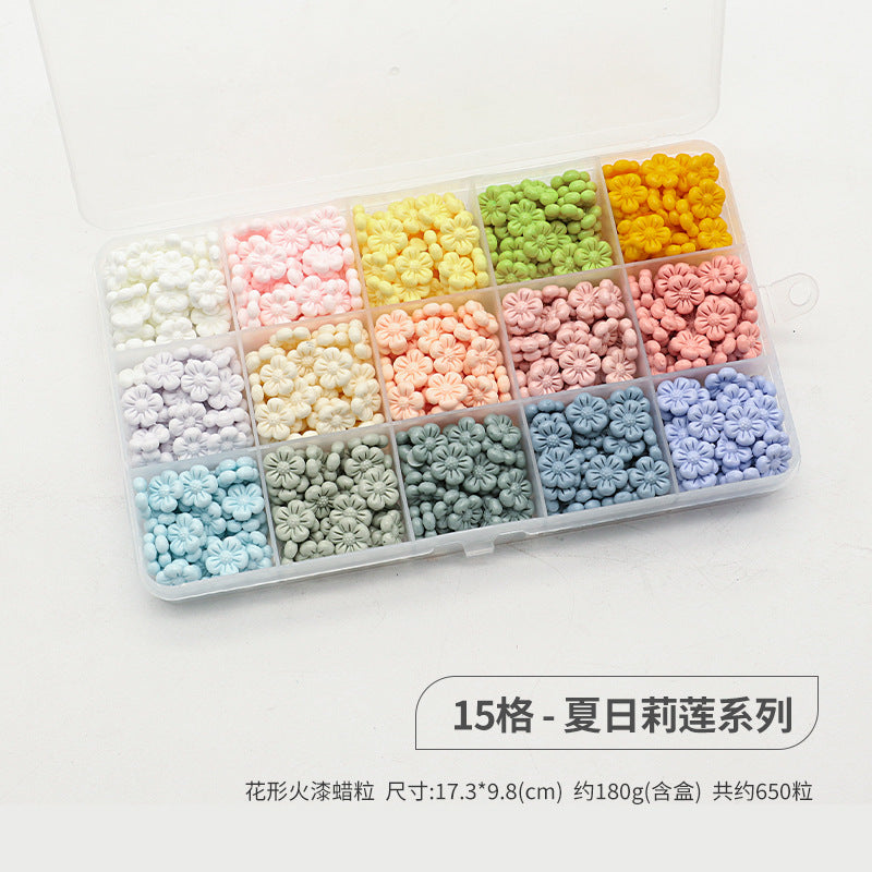 Flower-Shaped Fire Paint Wax Grain Seal - ViktaShop