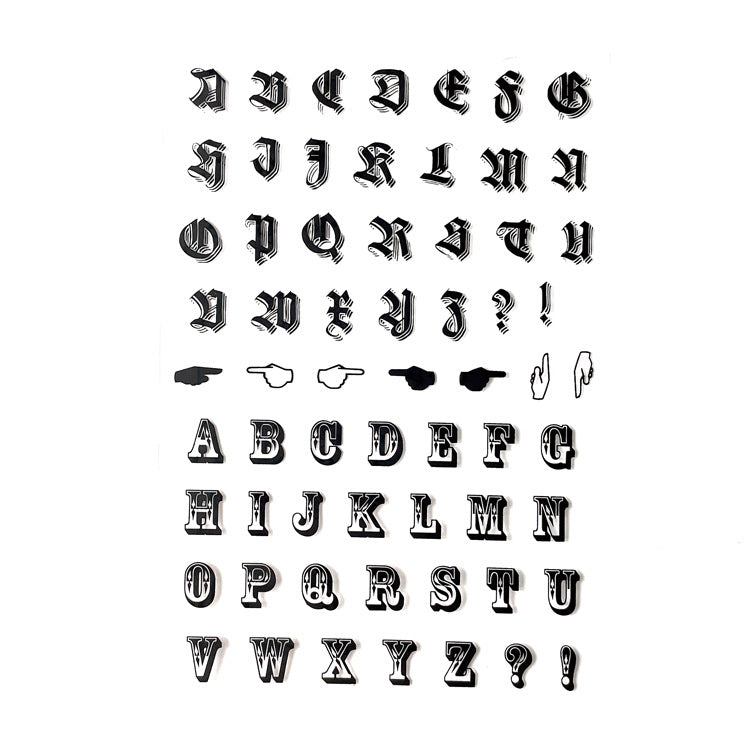 Transparent Silicone Creative Stamp – PVC DIY Seal for Journals & Crafts - ViktaShop