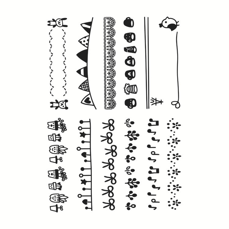 Transparent Silicone Creative Stamp – PVC DIY Seal for Journals & Crafts - ViktaShop