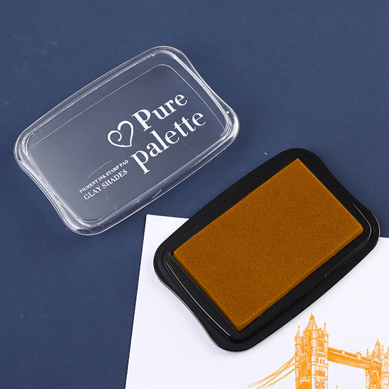 Retro Color Ink Pad – 12 Color Options, for Finger Painting & Stamp DIY - ViktaShop