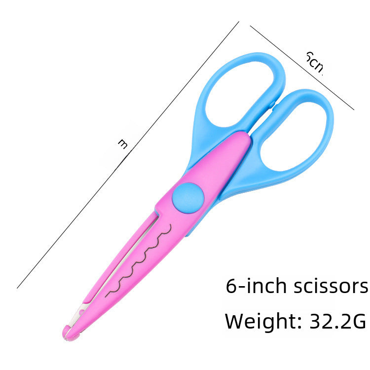 6 Inch Lace Scissors - Safe DIY Craft Tool - ViktaShop