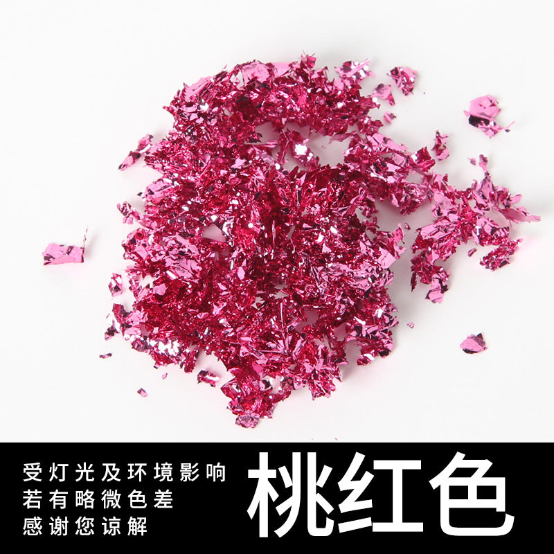 Broken Gold & Silver Foil – DIY Scrapbooking Copper Foil Decoration - ViktaShop