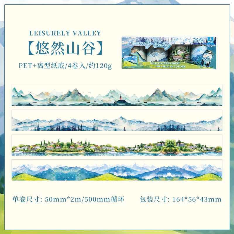 Beautiful Landscape PET Tape Set