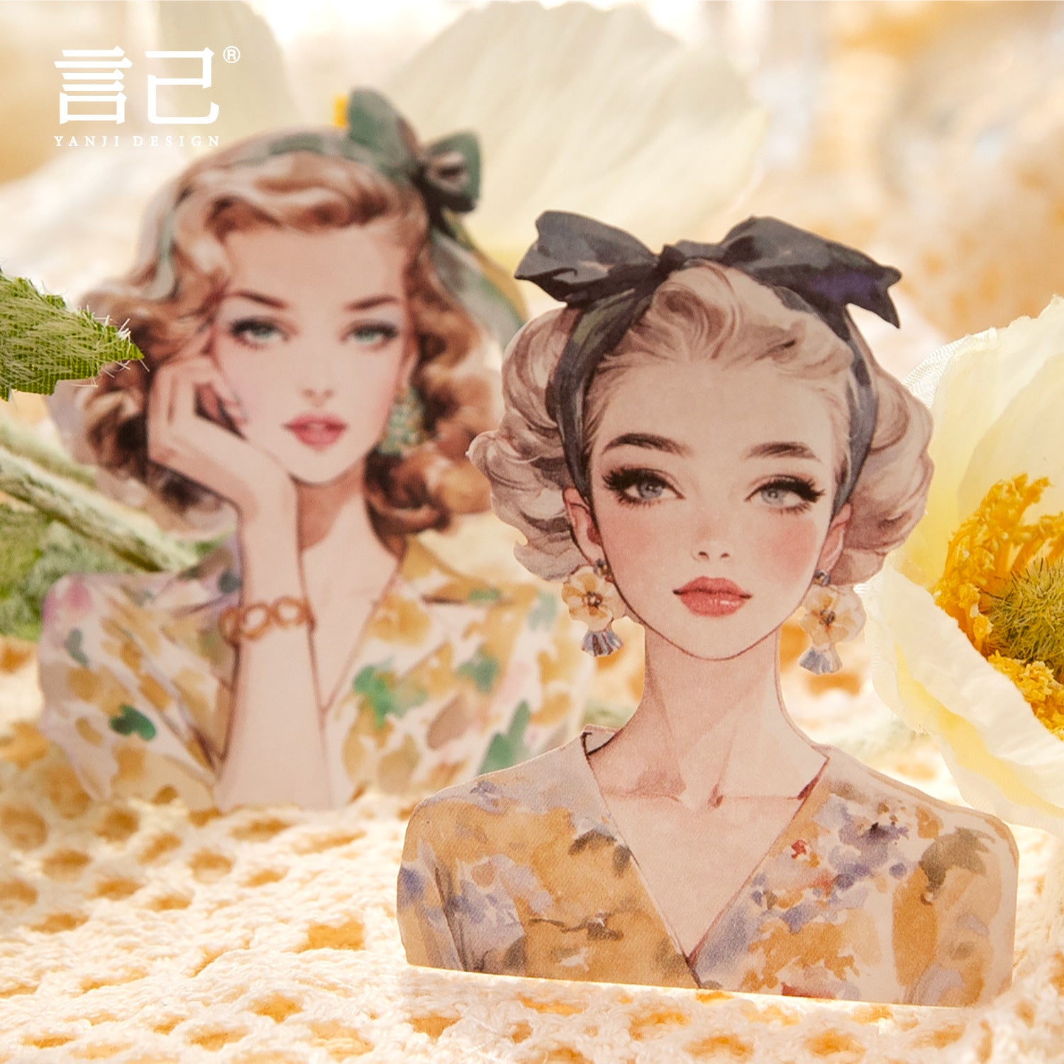 Beautiful Series Laser Sticker Bag - Confession & More - 10 pcs - ViktaShop