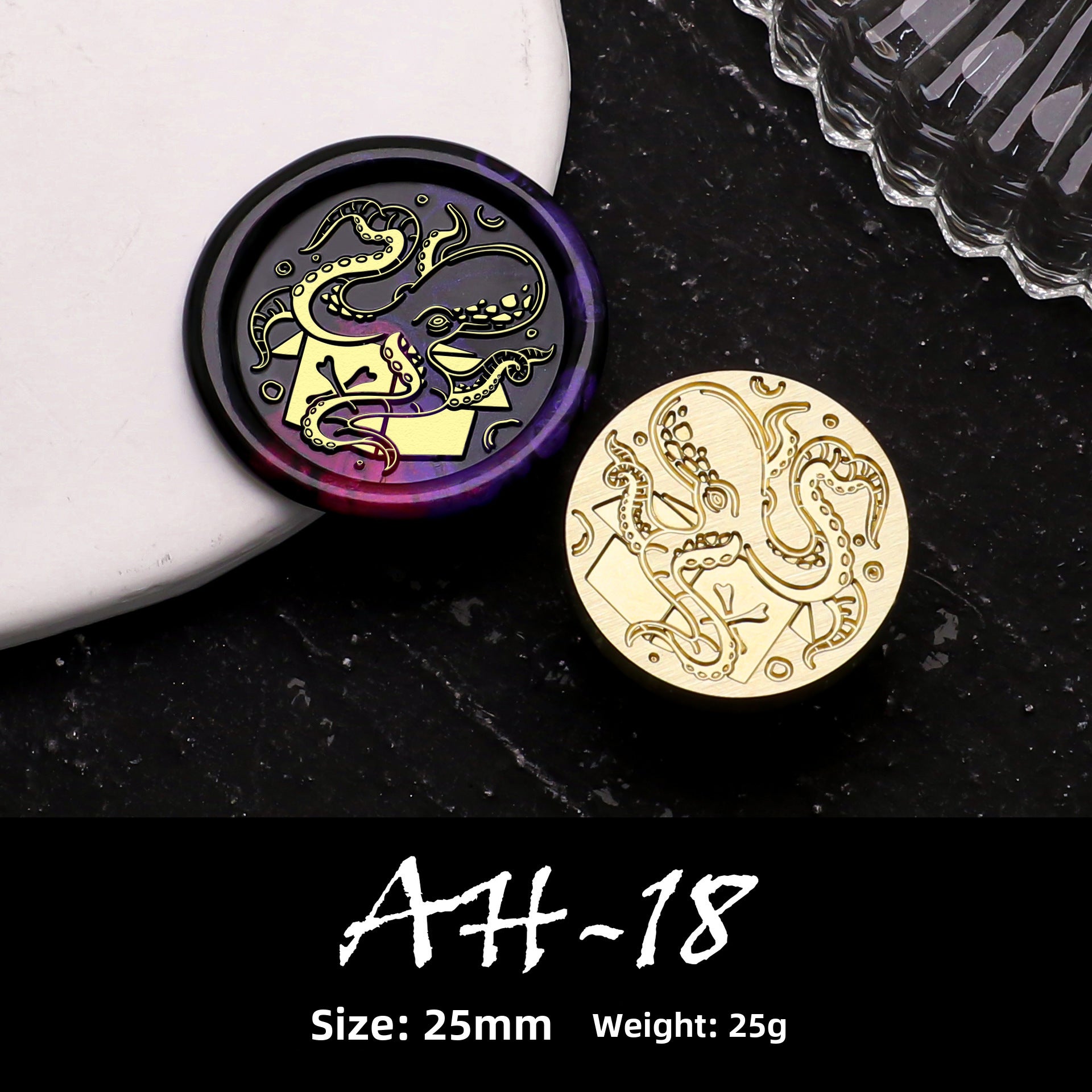 European Color Dark Series Fire Paint Wax Seal Collection - ViktaShop