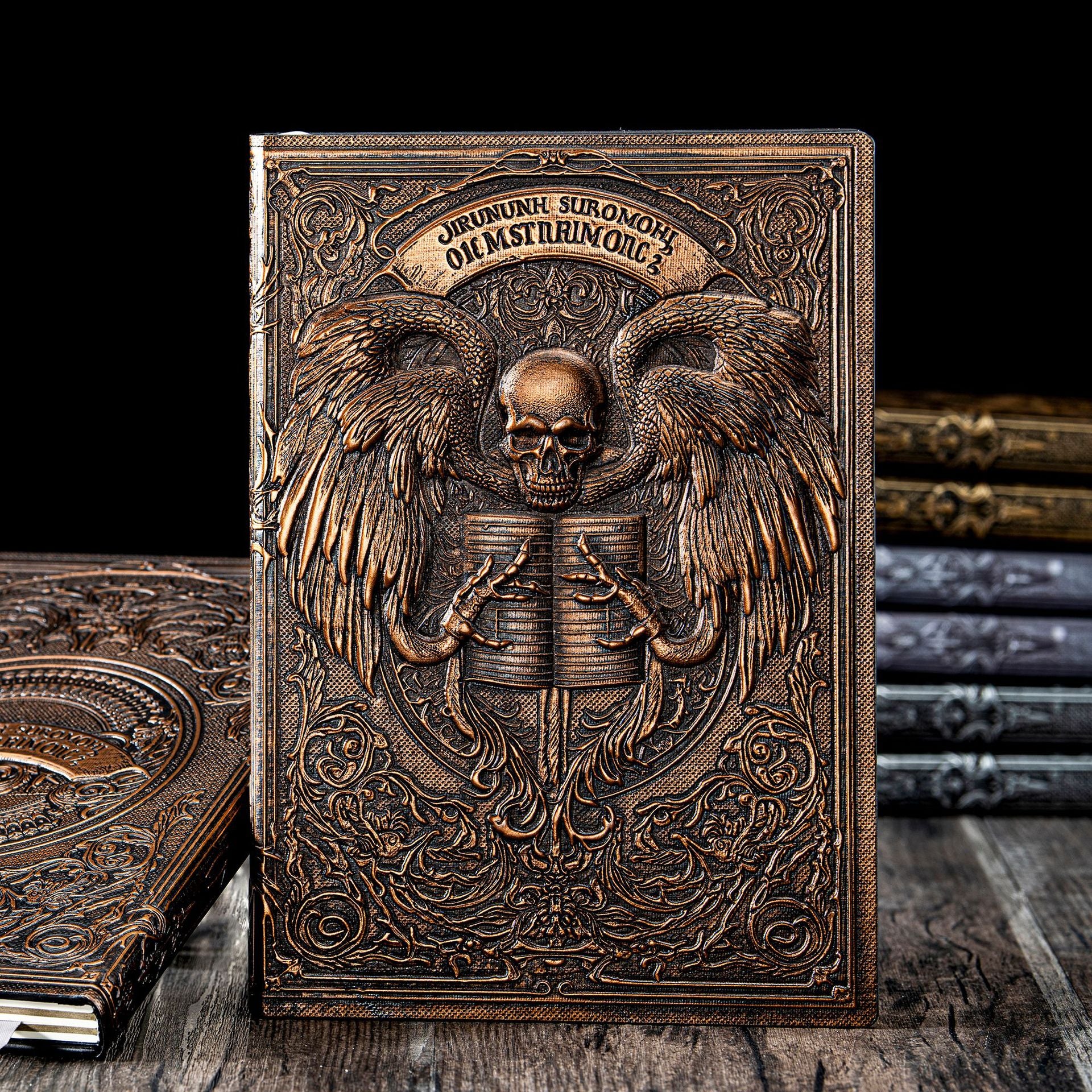 Dark Aesthetic Writing Journal, 4 Options - ViktaShop