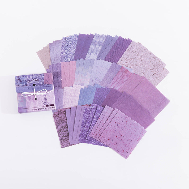 Paper Notes, Retro Hand Account DIY Material, 100 Sheets - ViktaShop