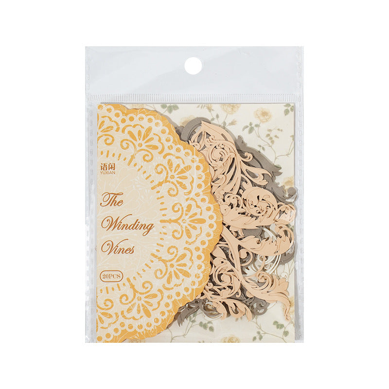 Light Retro Hollow Material Bag, Dream Prosperous Series, 4 Options - ViktaShop