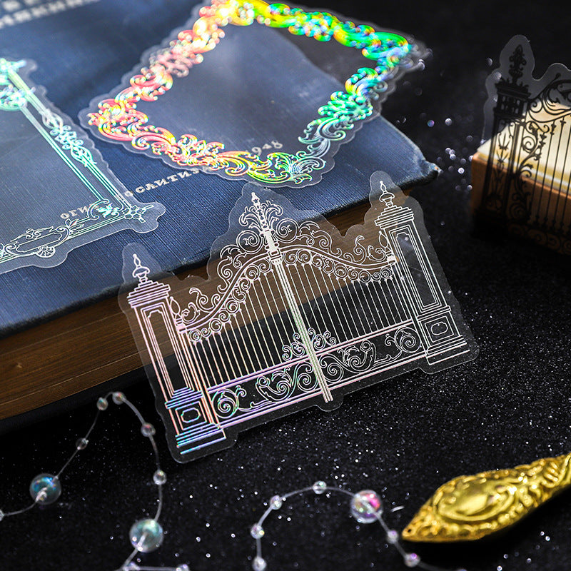 Moon PET Sticker Pack, Silver Foil, 6 Options - ViktaShop