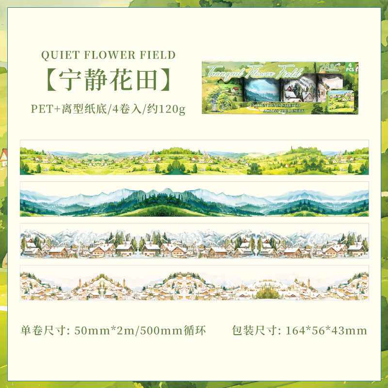 Beautiful Landscape PET Tape Set