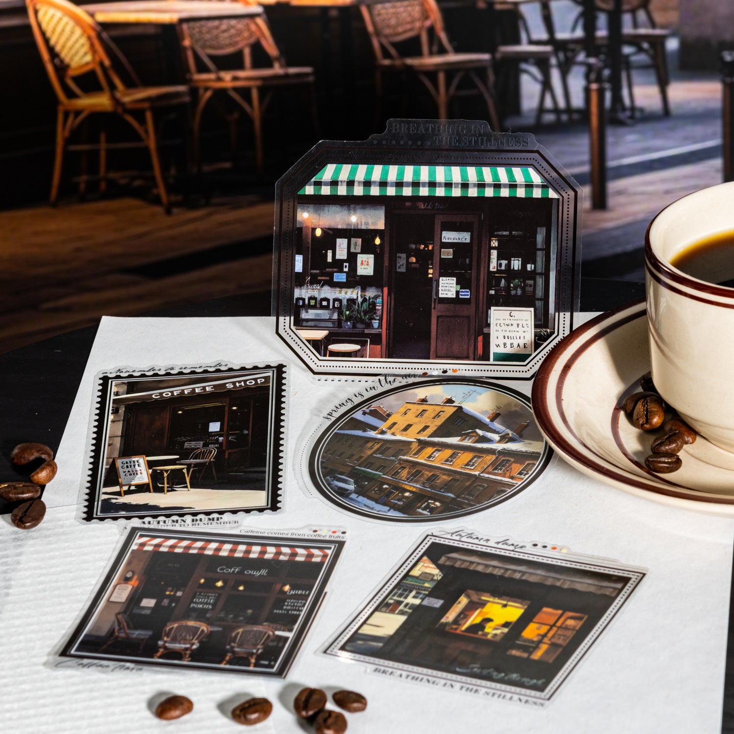 Corner Series Large - Size Landscaping Stickers - ViktaShop