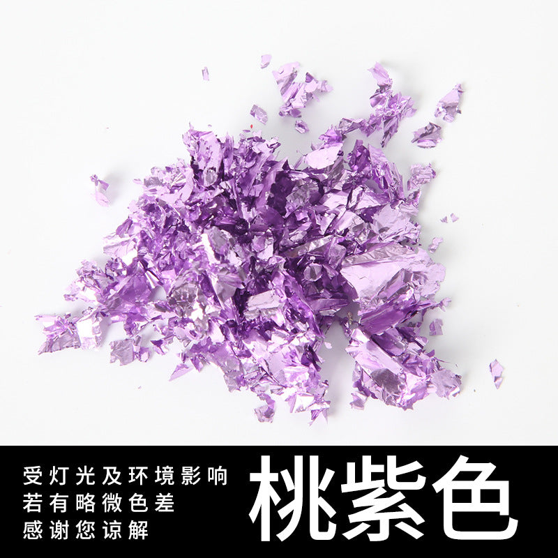 Broken Gold & Silver Foil – DIY Scrapbooking Copper Foil Decoration - ViktaShop