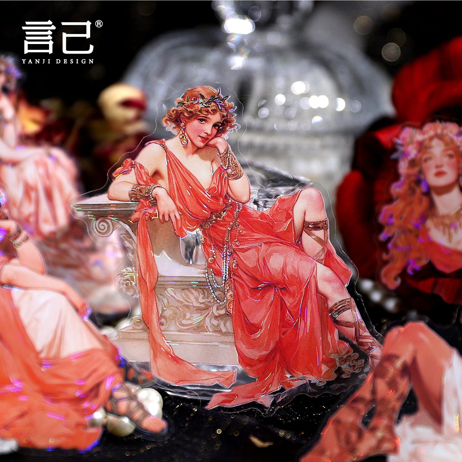 Elf Kingdom Series PET Stickers - 10 Pcs - ViktaShop