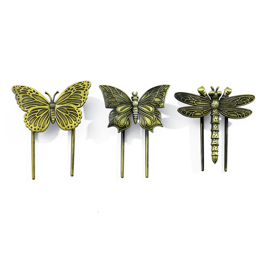 Vintage Metal Bee Bookmark – Antique Bronze Page Clip - ViktaShop