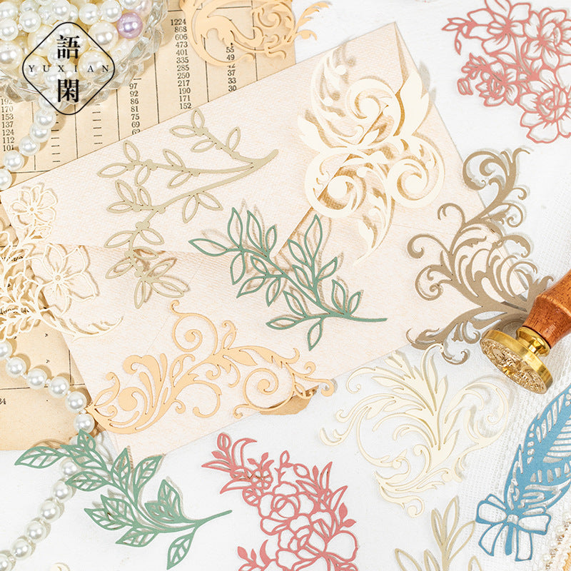 Light Retro Hollow Material Bag, Dream Prosperous Series, 4 Options - ViktaShop