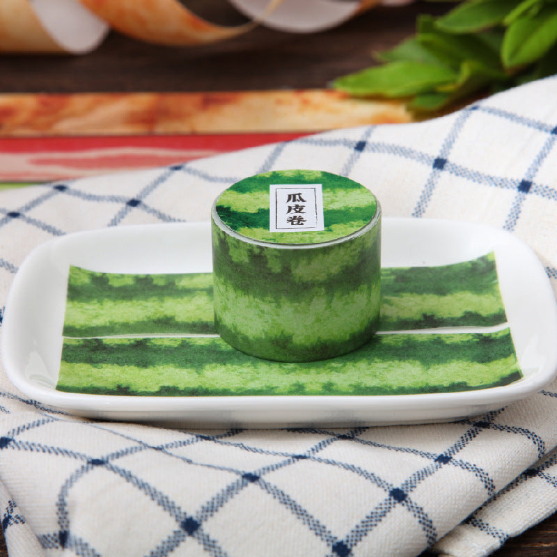 Paper Ink and Paper Tape Fresh Food Roll Series - ViktaShop