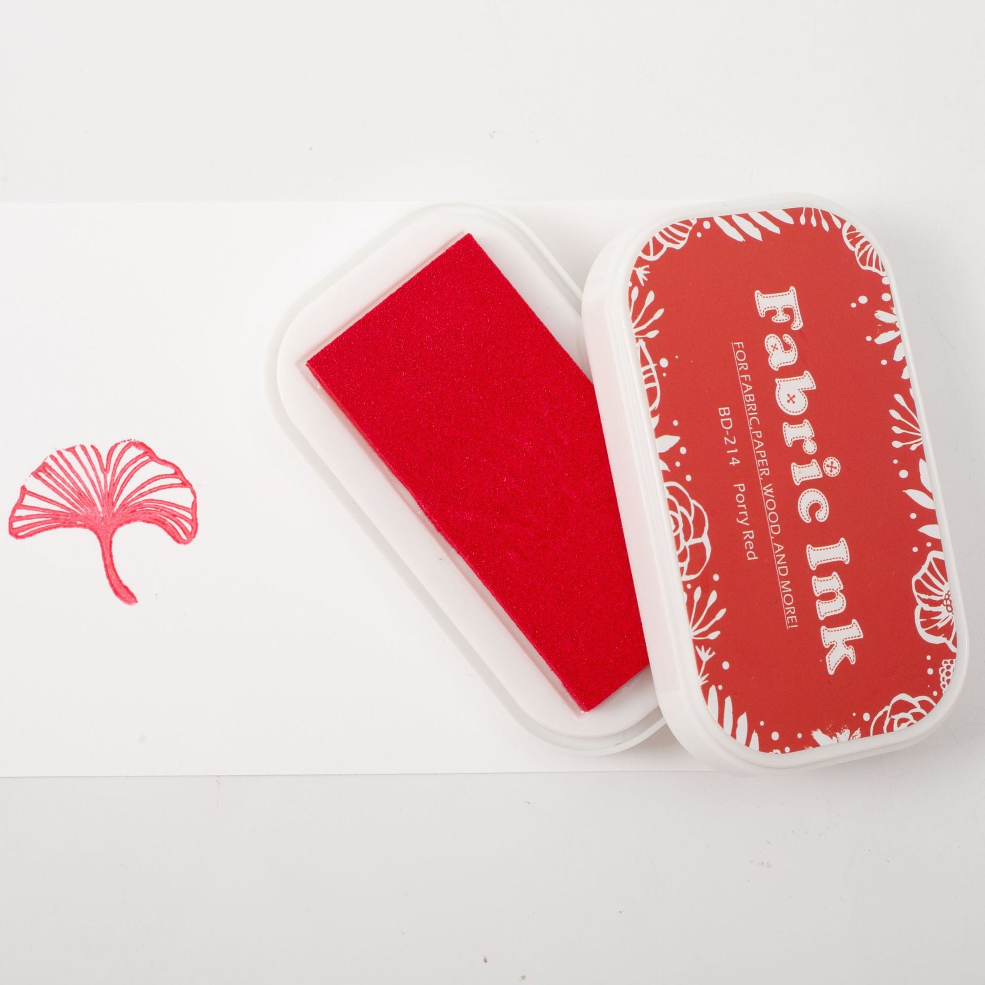 Retro BD Cloth Ink Pad Box, Multi-Use Sponge Printing Table - ViktaShop