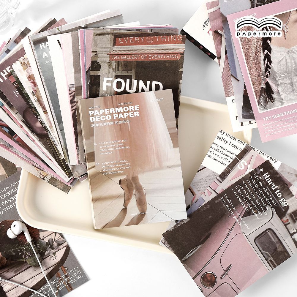 Romantic Moments Series Decorative Material Paper, 50 Pcs - ViktaShop