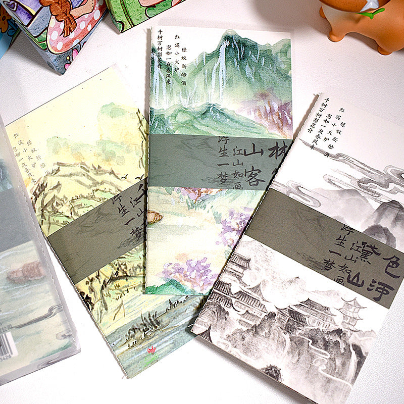 Retro Style DIY Notebook, 11 Options - ViktaShop