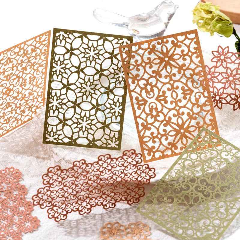Vintage Material Paper – Retro Scrapbooking and Collage Paper Sheets