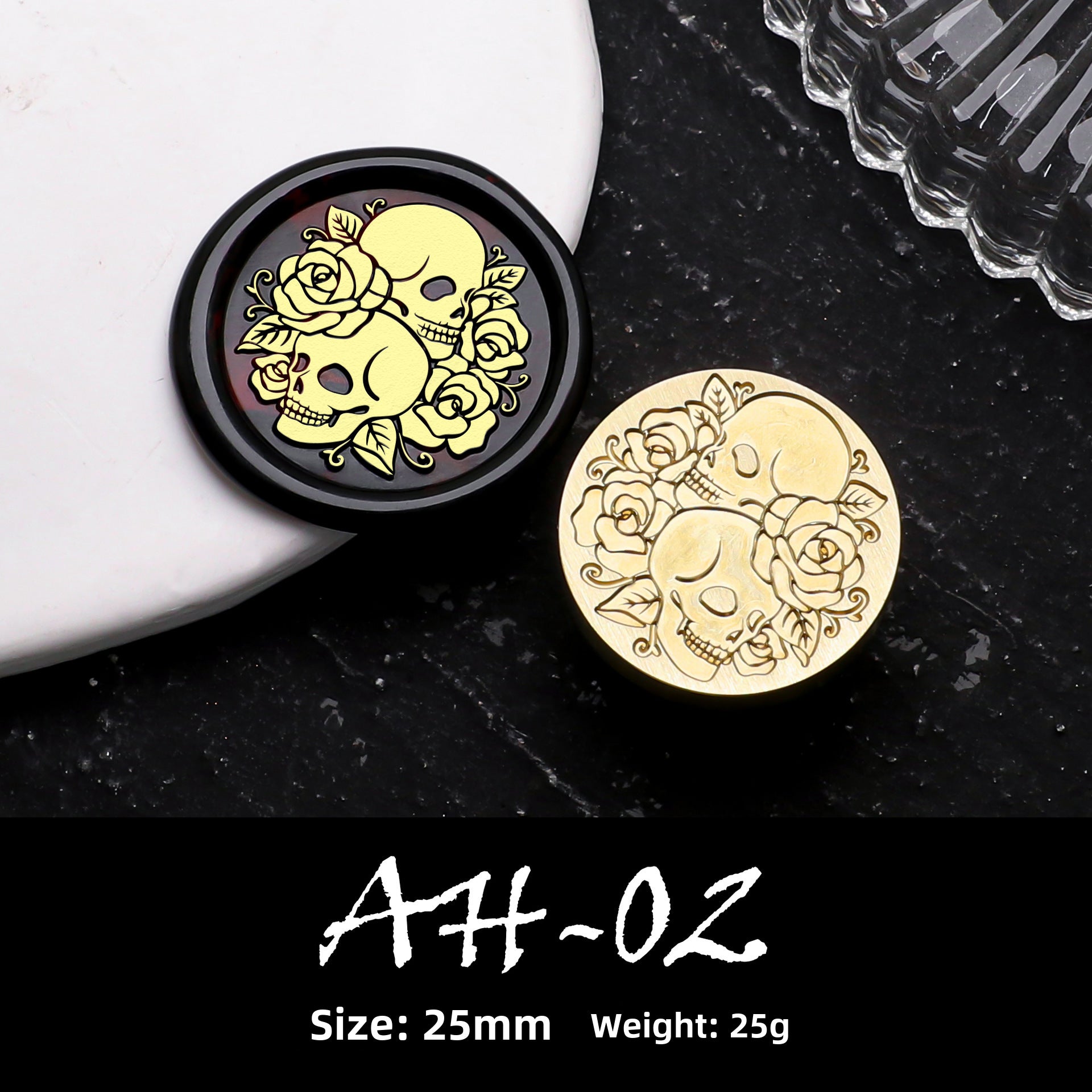 European Color Dark Series Fire Paint Wax Seal Collection - ViktaShop