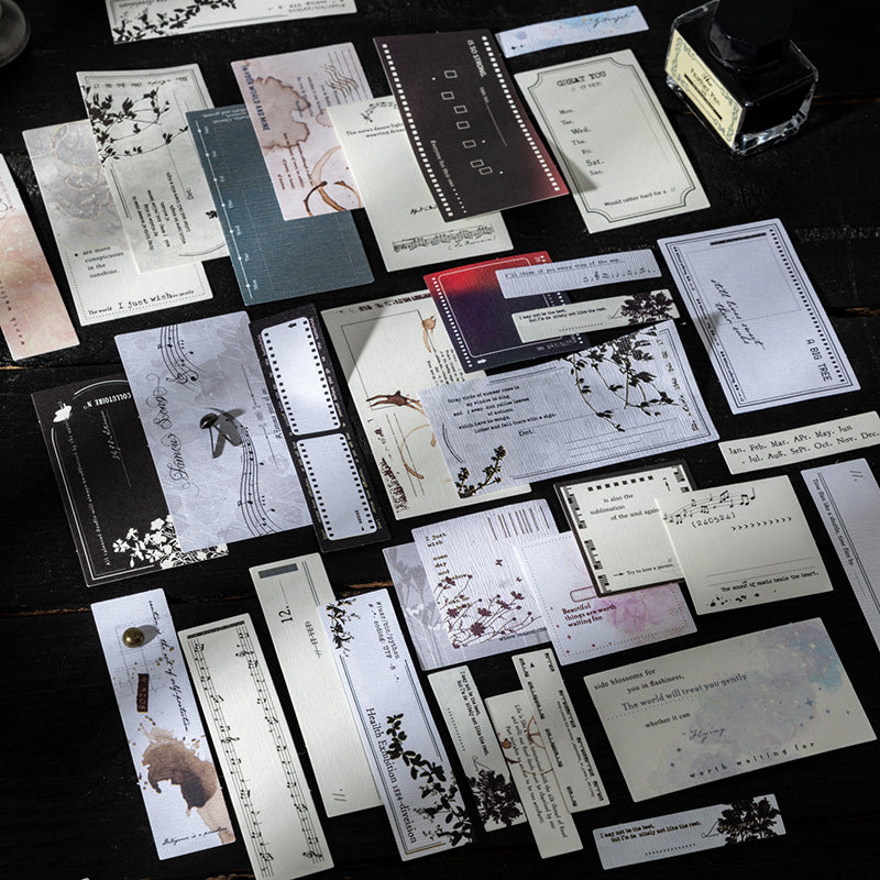 Retro Sticky-Free Note Paper In Iron Box, 6 Options - ViktaShop