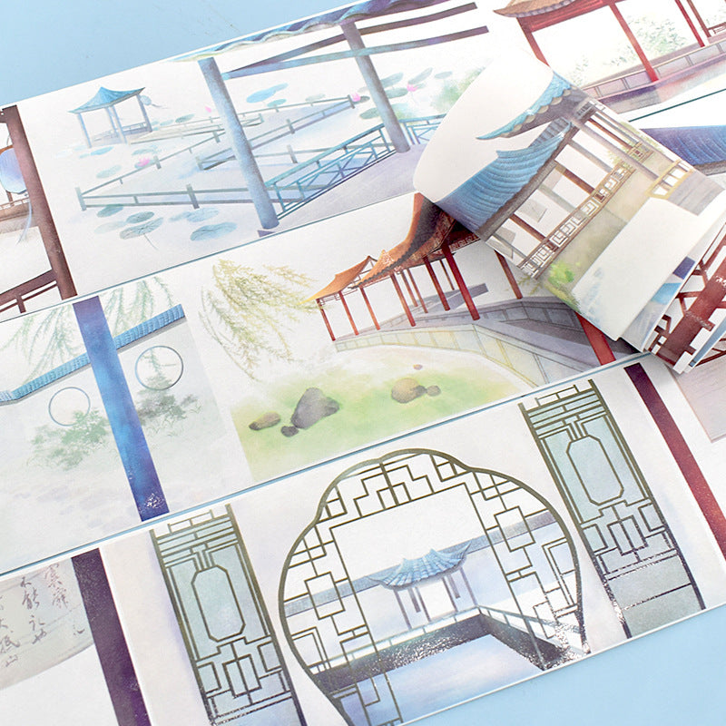 Antique Landscape Building Tape - Special Oil & Paper - 2m - ViktaShop